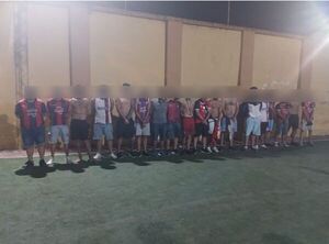 Operativo Py'aguapy deja 33 aprehendidos durante el clásico en la Nueva Olla