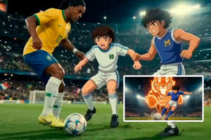 Popular / (VIDEO) Inédito: Cristiano, Messi, Maradona, Pelé y más vs los Supercampeones