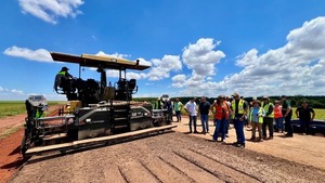 Pavimentación de la ruta D007 impulsará la producción y conectividad en Caaguazú y Alto Paraná - ADN Digital