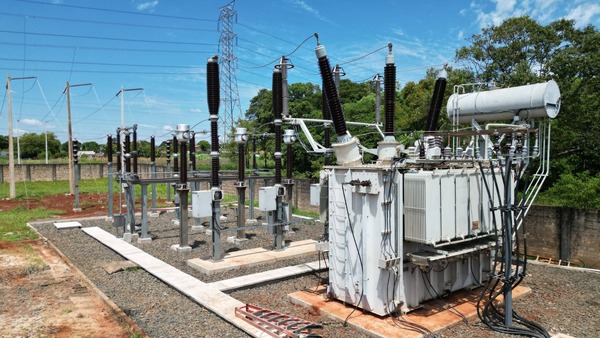 ANDE pone en servicio un nuevo transformador de potencia y una línea de media tensión en la Subestación K15 - ADN Digital