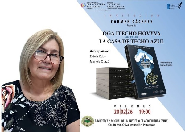 La escritora Carmen Cáceres presenta novela en guaraní con temática de la drogadicción - ADN Digital