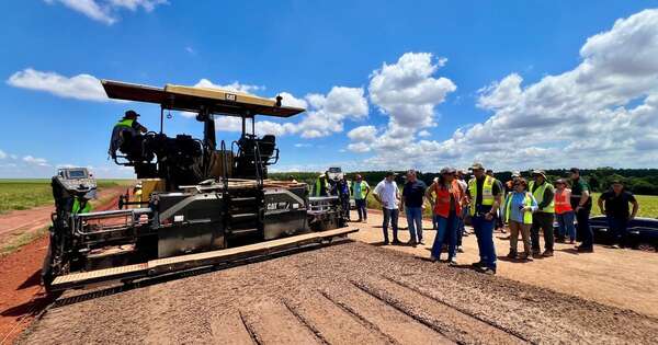 La Nación / Mejoras en la ruta D007 buscan impulsar la producción y conectividad de toda la región
