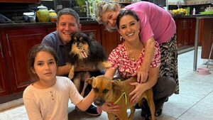 Canela ya está con una familia temporal y espera su cirugía rodeada del amor de un hogar