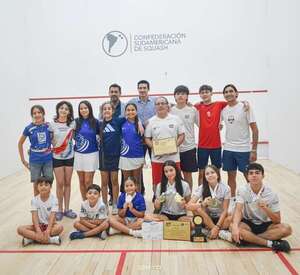 Sudamericano Juvenil de Squash: Metales y récords - Polideportivo - ABC Color