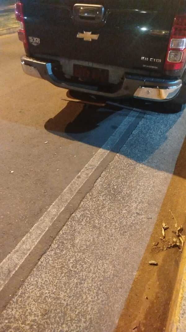Hurto de chapas vehiculares en la Costanera de Encarnación