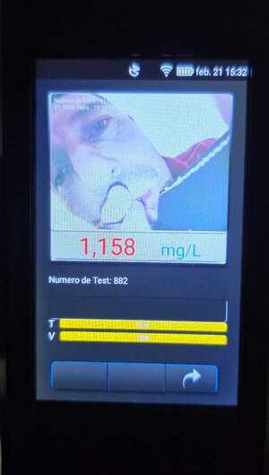 Incautan vehículo en Cambyretá, conductor estaba alcoholizado