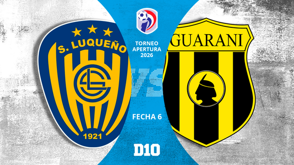 Sportivo Luqueño vs. Guaraní: Paso a paso