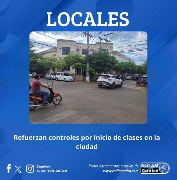 OPERATIVO CONJUNTO POR EL INICIO DE CLASES Y ORDENAMIENTO DEL TRÁNSITO
