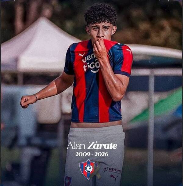 El fútbol de luto por Alan Zárate