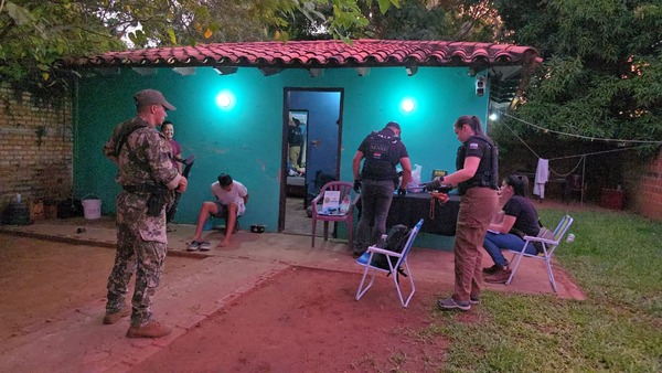 Popular / Operación Entorno Seguro: Anulan mercado de drogas que operaba cerca de una escuela