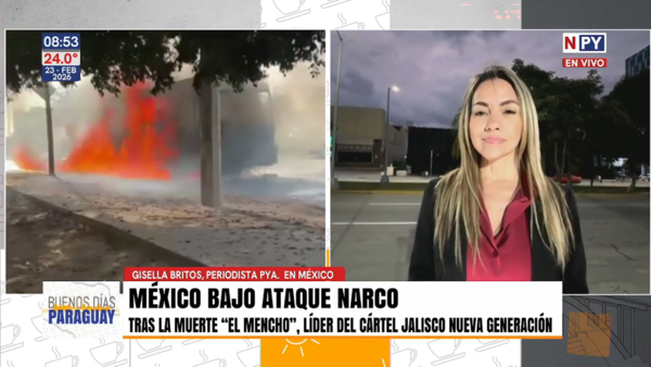 México bajo ataque narco tras la muerte de "El Mencho"