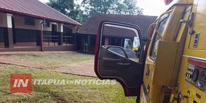 FUGA DE GAS OBLIGÓ A EVACUAR UNA ESCUELA EN SAN RAFAEL DEL PNÁ.