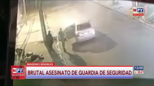 Asesinan a guardia de seguridad en plena vía pública en Encarnación