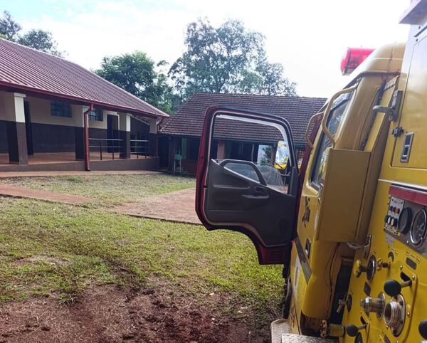 Evacúan escuela en San Rafael del Paraná tras detectar fuga de gas