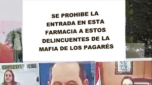 En Luque prohíben la entrada a rosca metida en la mafia de los pagarés