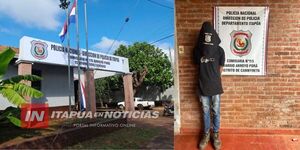 DETENCIÓN DE HOMBRE CON ORDEN DE CAPTURA EN CAMBYRETÁ