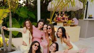 El vestido rosa de Nadia Ferreira: ¿Tendrá una nena?