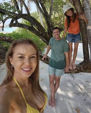 Las tremendas vacaciones en familia de Dallys Ferreira