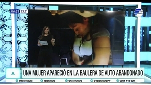 Hallan a una mujer en la baulera de un automóvil en Villa Morra