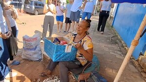 UPD con corazón: compraron toda la mandioca de una doña trabajadora