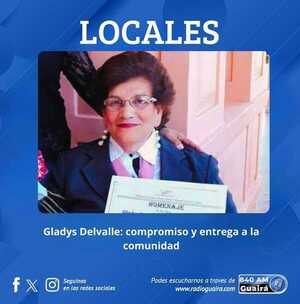 DIA DE LA MUJER PARAGUAYA : GLADYS DELVALLE TODA UNA VIDA DE SERVICIO