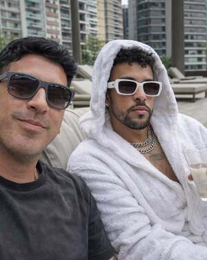 Chiche Corte relató su inesperado cruce con Bad Bunny en un hotel de São Paulo - Canal-E