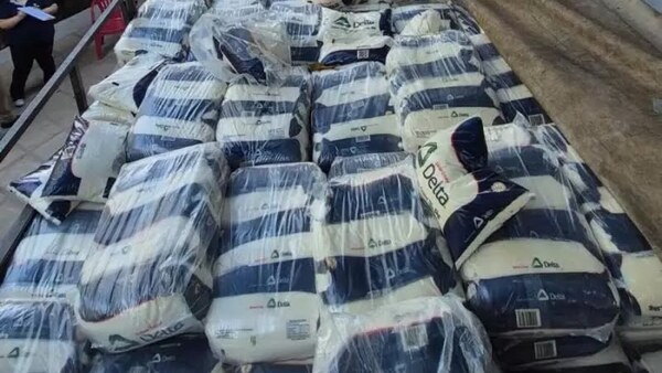 Gremio destaca incautación de 27.900 kilos de azúcar de contrabando en Cordillera