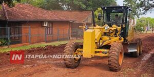 INICIAN OBRAS DEL PLAN 1000 EN EL BARRIO SAN FRANCISCO DE HOHENAU
