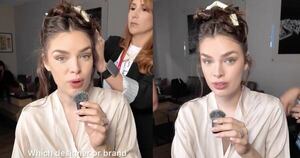 La Nación / Nadia Ferreira mostró “el detrás de escena” de su debut en Premio Lo Nuestro