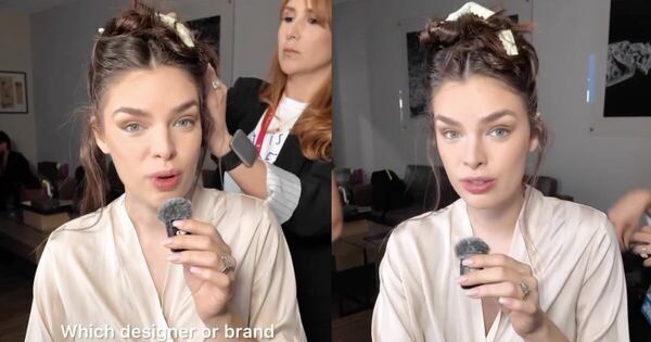 La Nación / Nadia Ferreira mostró “el detrás de escena” de su debut en Premio Lo Nuestro