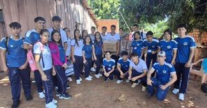 Estudiantes celebran su UPD con gesto solidario en Loreto - Concepción al Día