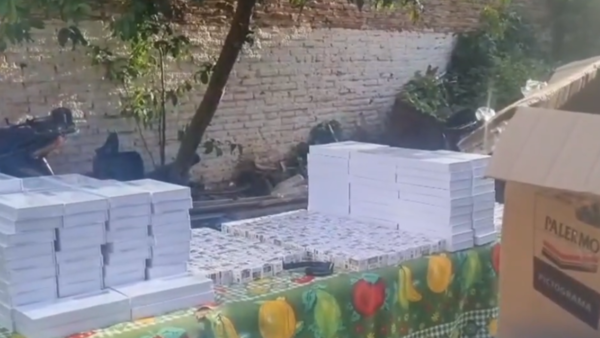 Incautan cajas de adelgazantes sin documentación en Ciudad del Este y detienen a dos personas