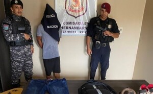 Detienen a supuesto ladrón durante un allanamiento 