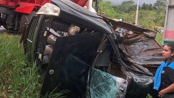 Docente muere en accidente tras segundo día de clases
