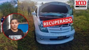 Auto robado a dos semanas de compra vuelve a manos de su dueña