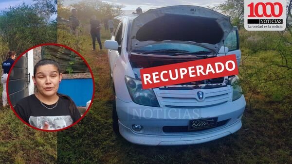 Auto robado a dos semanas de compra vuelve a manos de su dueña