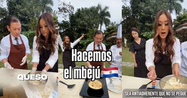 La Nación / Yolanda Park llevó tradición paraguaya a la mesa del embajador taiwanés