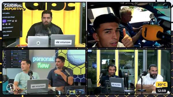 Rubén Lezcano en exclusiva con el Cardinal Deportivo: “Muy feliz de estar acá” - Olimpia - ABC Color