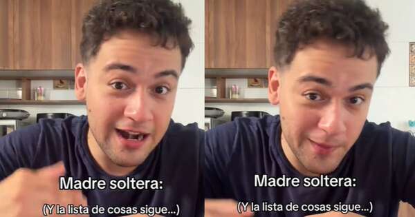 La Nación / Tiktoker criticó a hombres que no sienten atracción por las mamás solteras