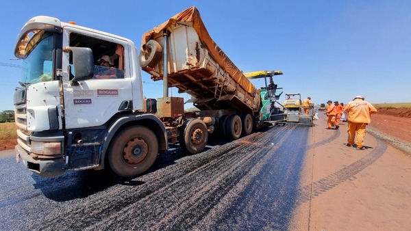 Ruta a Puerto Indio entra en su etapa decisiva en el Lote 1 con la pavimentación de rotonda - ADN Digital