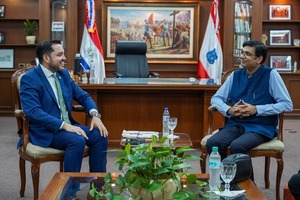 Intendente de Asunción se reúne con embajador de India para fortalecer la cooperación bilateral - ADN Digital