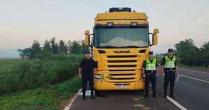 La Nación / Asalto armado en Ñumi: recuperan camión cisterna tras operativo policial