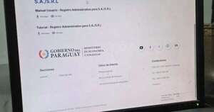 La Nación / Desde marzo, las SA y SRL deberán realizar trámites exclusivamente vía Siara