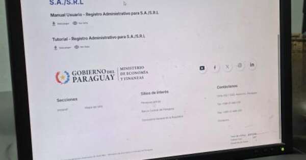 La Nación / Desde marzo, las SA y SRL deberán realizar trámites exclusivamente vía Siara