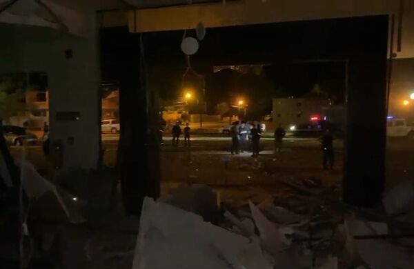 Violento asalto con explosivos a sucursal del Banco Sudameris en Naranjal - Concepción al Día