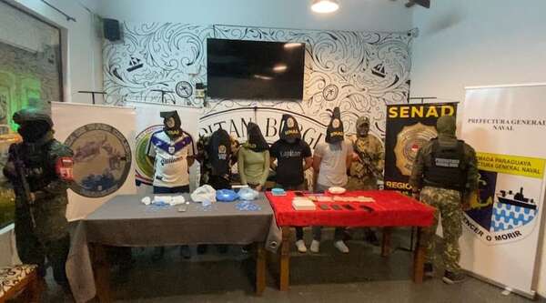 Operativo antidrogas en Pilar deja cinco detenidos - Policiales - ABC Color