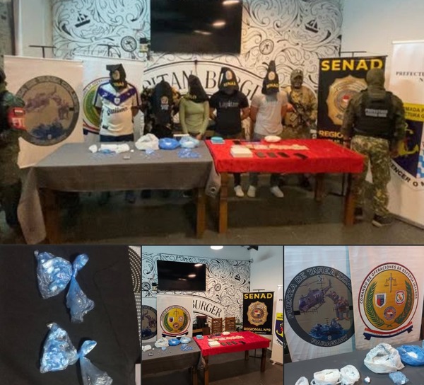 Cinco detenidos y más de dos kilos de cocaína incautada en Pilar