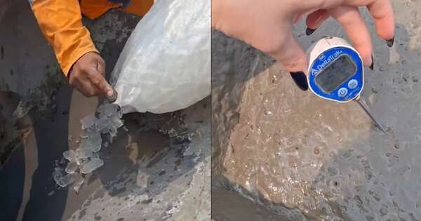 Diario HOY | Usarán más de un millón de kilos de hielo para construir pilotes del mayor viaducto