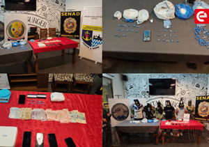 Ñeembucú: incautan más de dos kilos de cocaína y detienen a cinco personas en Pilar - Canal-E