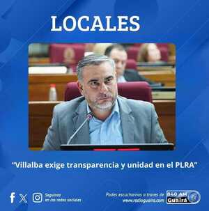 SENADOR EVER VILLALBA EXIGE TRANSPARENCIA EN MÁQUINAS DE VOTACIÓN Y HABLA SOBRE LA SITUACIÓN INTERNA DEL PARTIDO